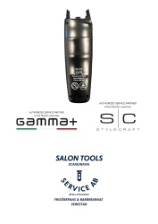 StyleCraft Under hölje (underhus) i metall för klippmaskin SABER 2.0, Black
