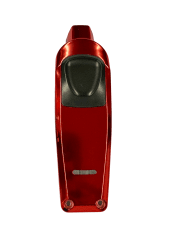 YACABOOTRRED Gamma+ FrontUpper housing for Boosted trimmer, red with Gamma+ Boosted NO LOGO and assembled LED window. Salon Tool
