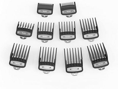 Zoom bild av Wahl Premium Cutting Guides 8 combs 03171-600 salon tools service www.salontoolsservice.se