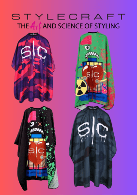 Zoom bild av radioactive_green_cape Stylist Cape